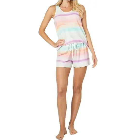 New ~ PJ SALVAGE ~  Stardust Ombre Racerback Tank Top M - Picture 9 of 9